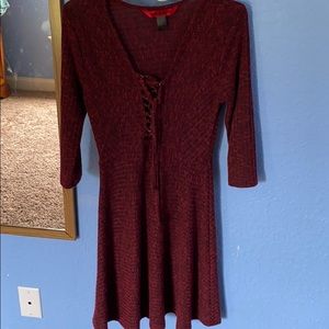 Halfway sleeved dress